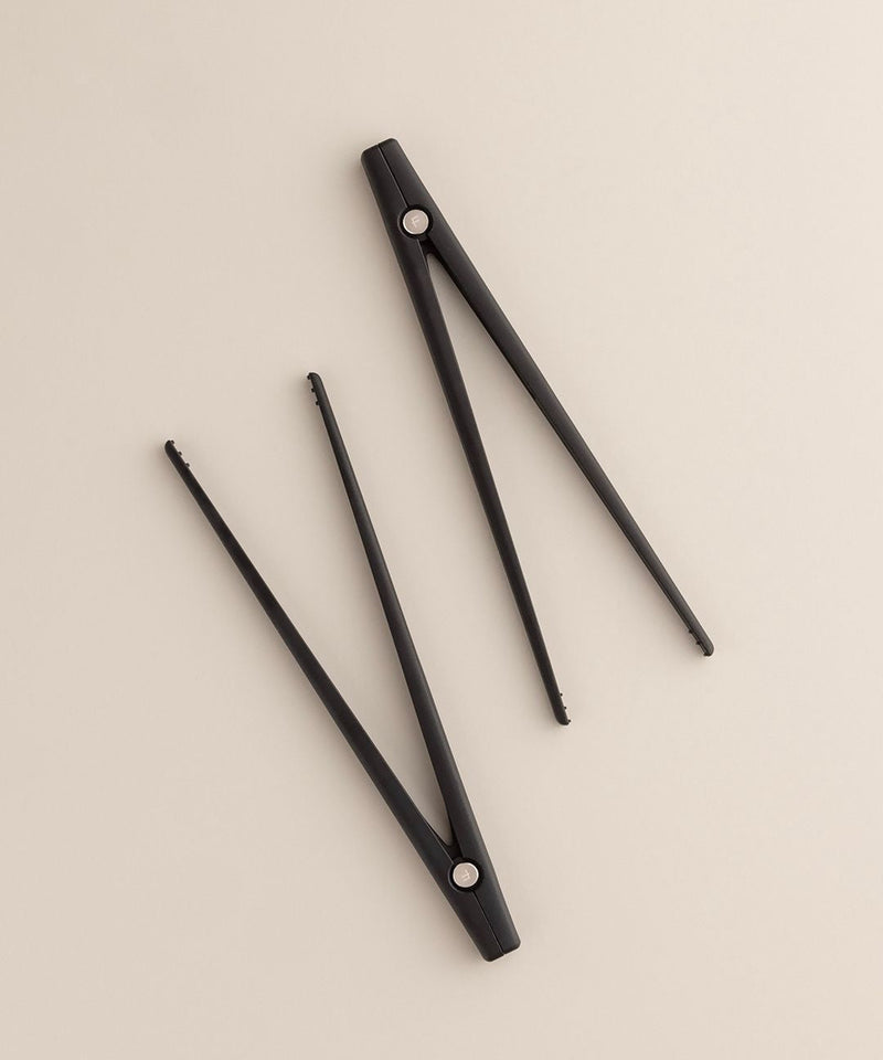Fondussimo Fondue Tongs, 12 Piece, Black M1377