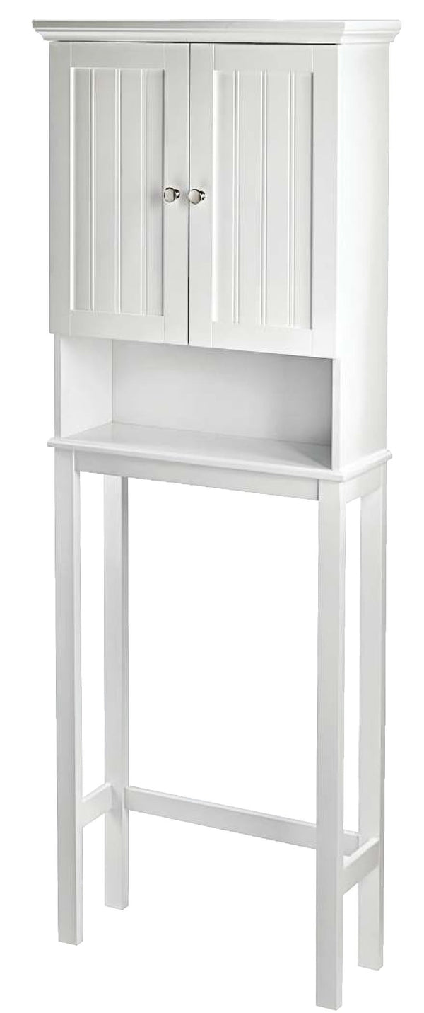 Brookfield 2-Door Over-The-Toilet Spacesaver Bathroom Storage Cabinet, White K7568