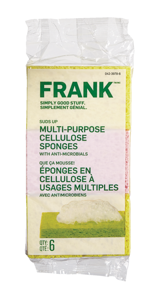 Multi-Purpose Cellulose Sponge, 6-pk P481