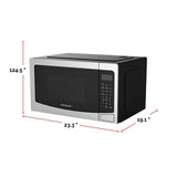 3-in-1 Stainless Steel Microwave/Air Fryer/Convection, 1.1-cu.-ft.