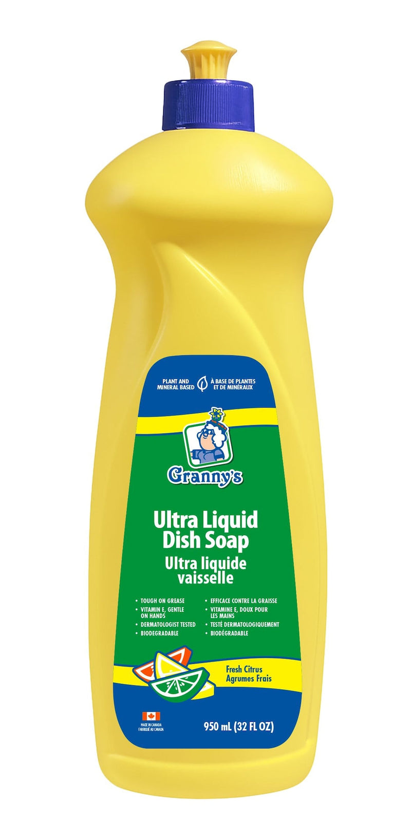 Ultra Liquid Dish Soap, Fresh Citrus, 950-mL I7957