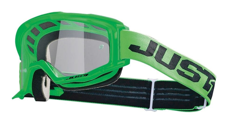 Vitro Powersports Anti-Fog Scratch-Resistant Goggles, Fluorescent Green N1987