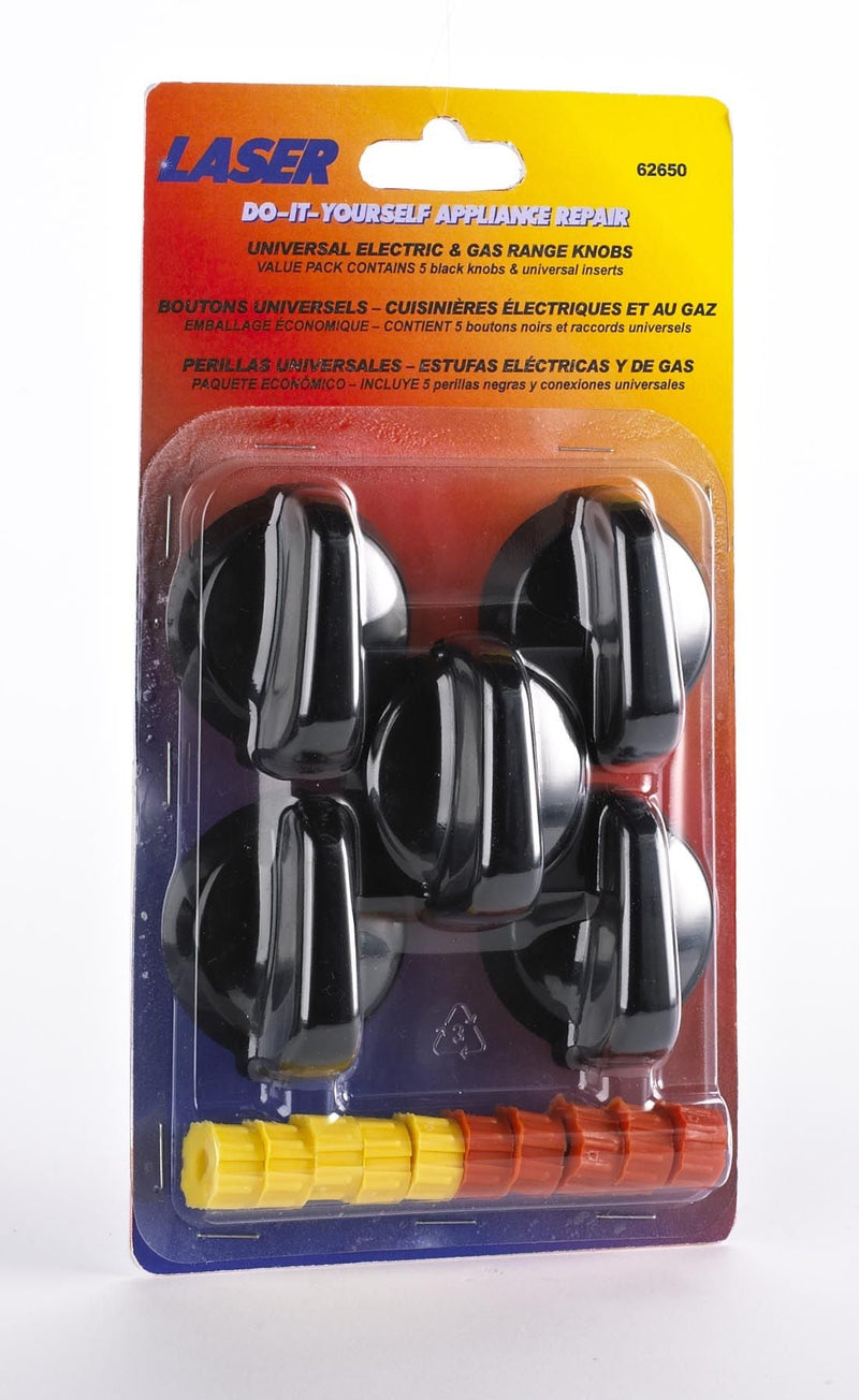 62650/2 Universal Electric/Gas Stove Replacement Dial Kit, Assorted K919