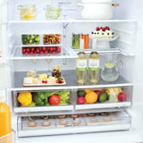 LG 36 in. 28 cu. ft. Stainless-steel French Door Refrigerator with Smudge-resistant Finish and SmartThinQ Wi-Fi