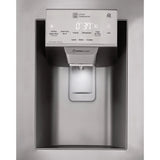 36 in. 28 cu. ft. Stainless-steel French Door Refrigerator with Smudge-resistant Finish and SmartThinQ Wi-Fi