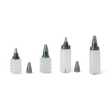Icing Bottle Set with 4 Different Tips, 4-pc