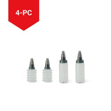 Icing Bottle Set with 4 Different Tips, 4-pc