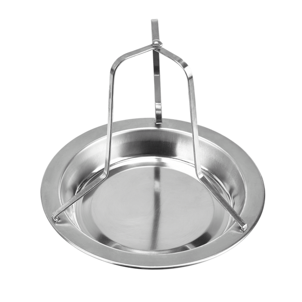 Stainless Steel Folding Beer Can Chicken Holder/Chicken Roasting Rack Stand R32