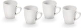 Stoneware Mug Set, 12-oz, Dishwasher and Microwave Safe, 4-pc