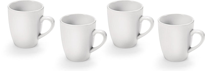 Stoneware Mug Set, 12-oz, Dishwasher and Microwave Safe, 4-pc U8867