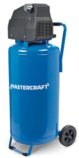 26-Gallon Oil-Free Portable Vertical Air Compressor, 135 PSI, 1.5 HP