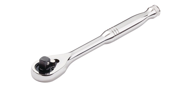 3/8-in Drive 90-Tooth Ratchet, CRV, Nickel-Chrome Plating, 8-in C3871