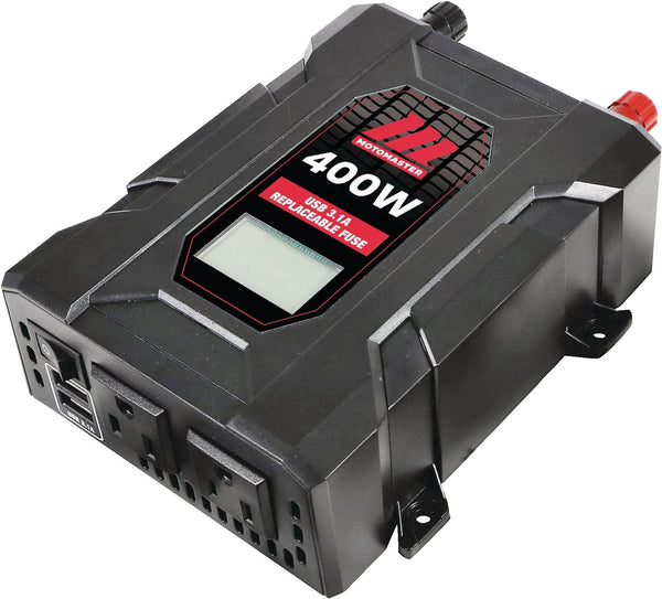 400W Power Inverter with LCD Screen, Grey G8714