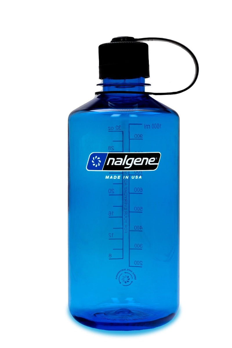 Sustain Narrow Mouth Water Bottle, Slate Blue, 1 L U6348