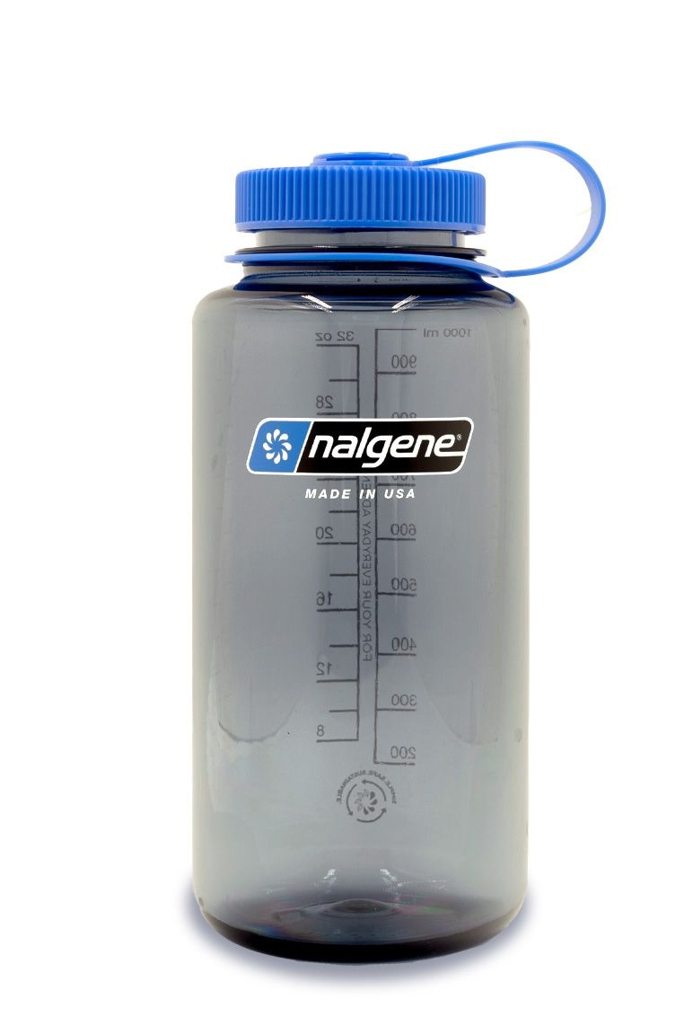 Sustain Wide Mouth Water Bottle, Grey, 1 L Z7997