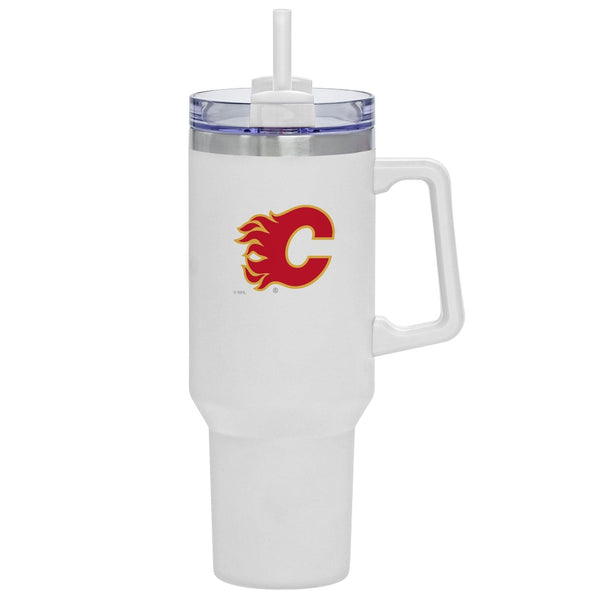 Travel Mug with Straw and Handle, 40-oz I5479