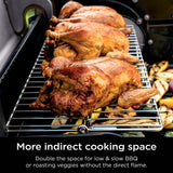 FlexFlame Upgrades Expandable Stainless Steel Roast & Smoke Rack