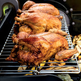 FlexFlame Upgrades Expandable Stainless Steel Roast & Smoke Rack