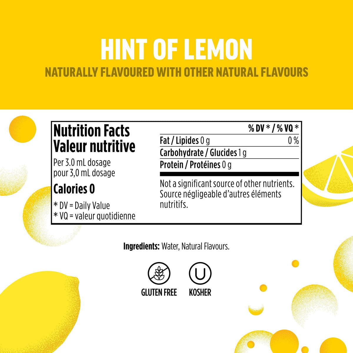 Thirsti SELTZER Lemon Flavoured Water Drops
