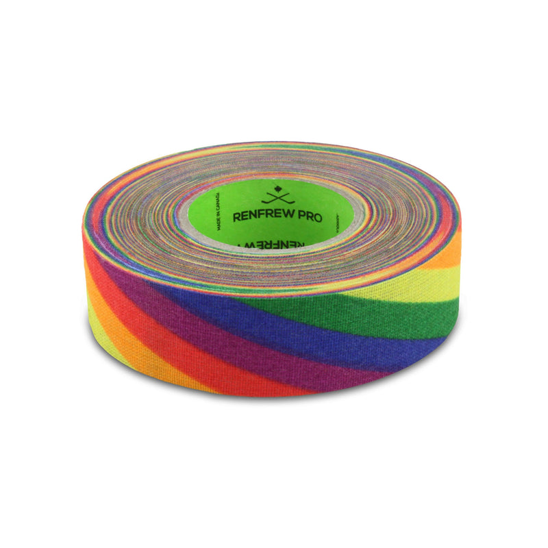 Pro Hockey Tape, Rainbow, 24-mm x 18-m P7625