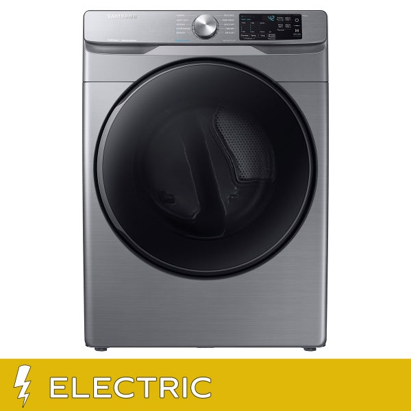 7.5 cu ft. Platinum Electric Dryer with Steam Sanitize H929