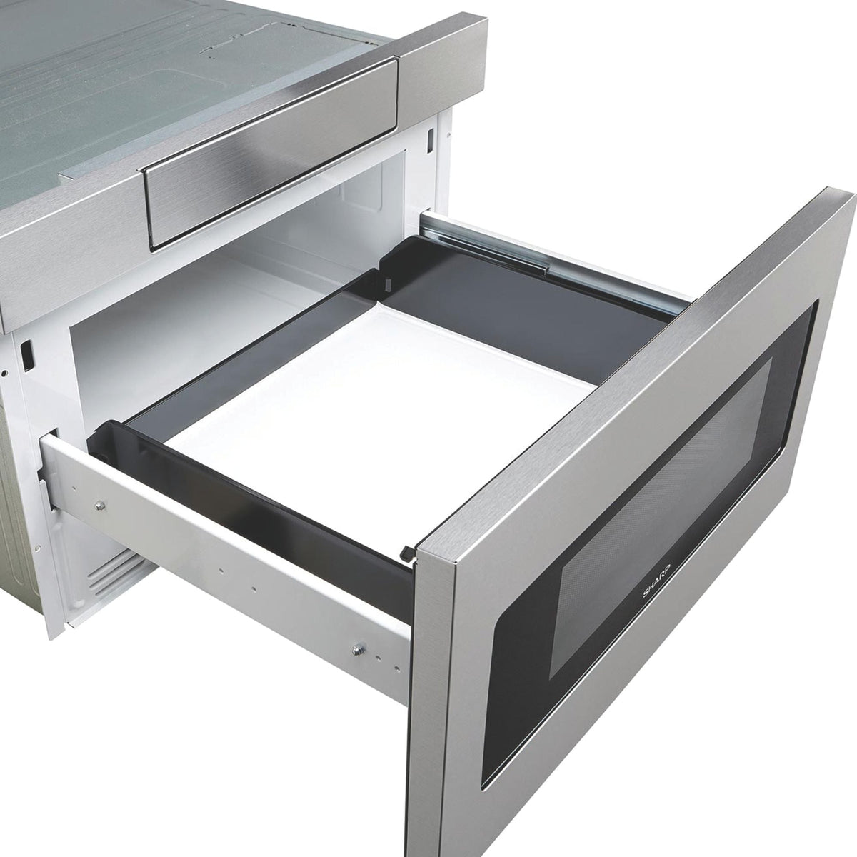 Built-In Microwave Drawer Oven with Hidden Controls, 24-in