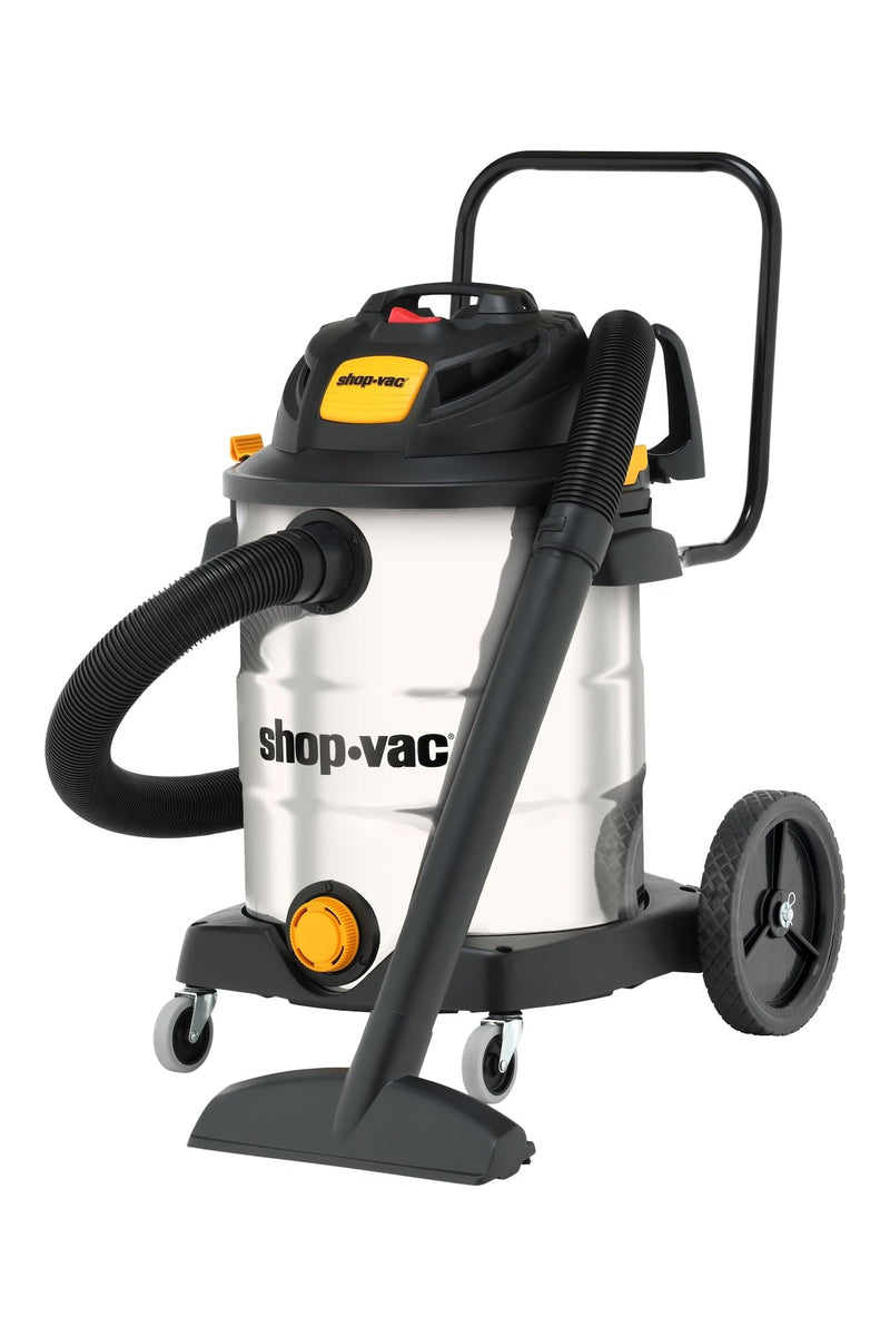 6.5 SVX2 Peak HP Stainless Steel Wet/Dry Shop Vacuum with Hose & Accessories, 60.5-L T2409