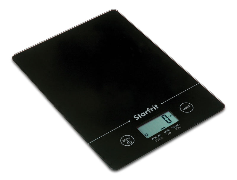 Slim Glass Kitchen Scale, 5-kg, Assorted C7848