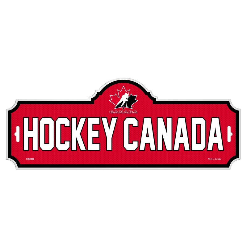 Street Sign, For Hockey Fans/Collectors, 4-in x 15-in H8507