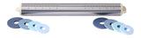 Adjustable Stainless Steel Rolling Pin with Thickness Rings