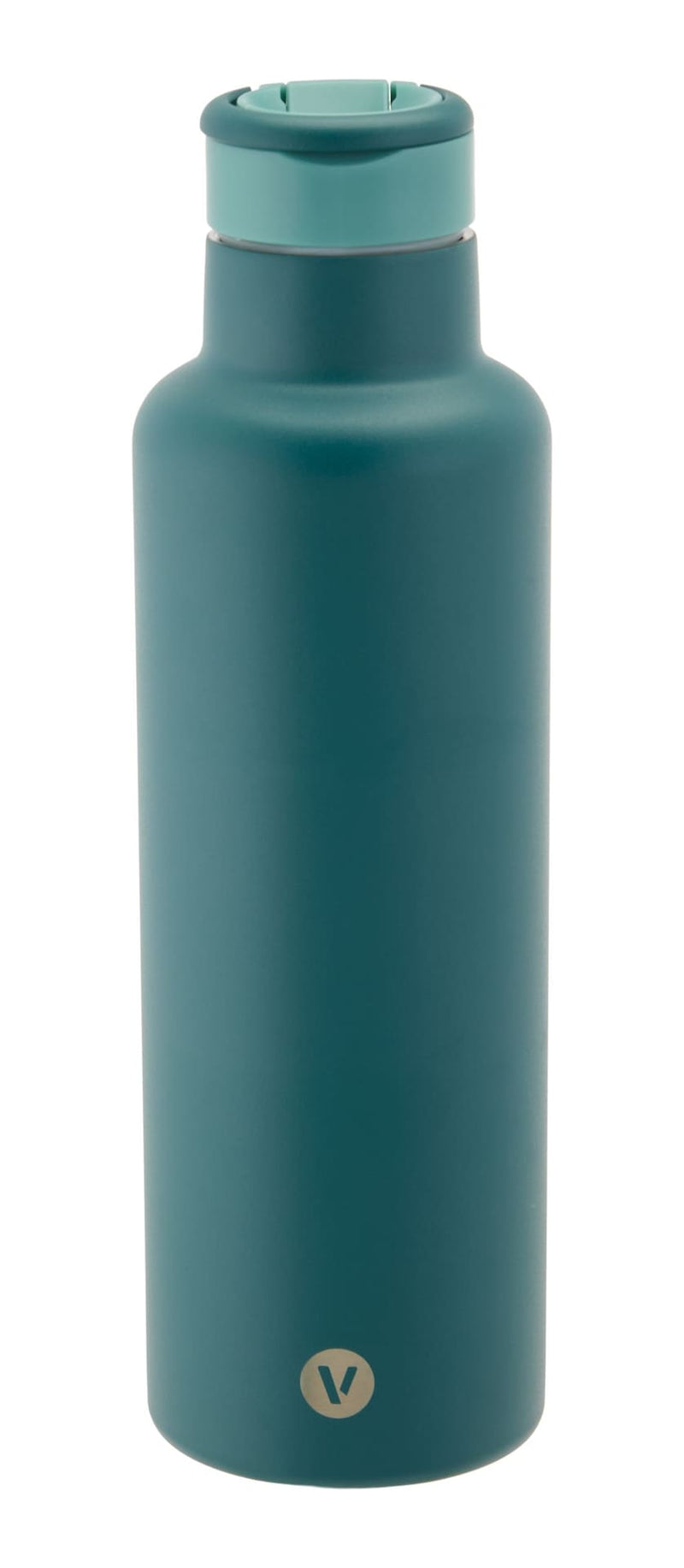 Insulated Stainless Steel Reusable Water Bottle with Spout, Various Colours, 24-oz O4427
