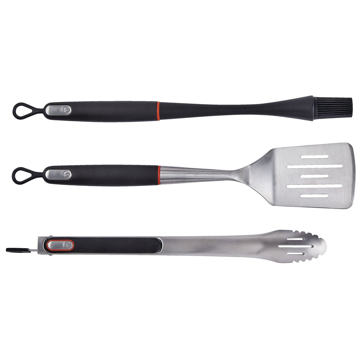 Outdoor BBQ Grill/Griddle Tool Set, 3-pc