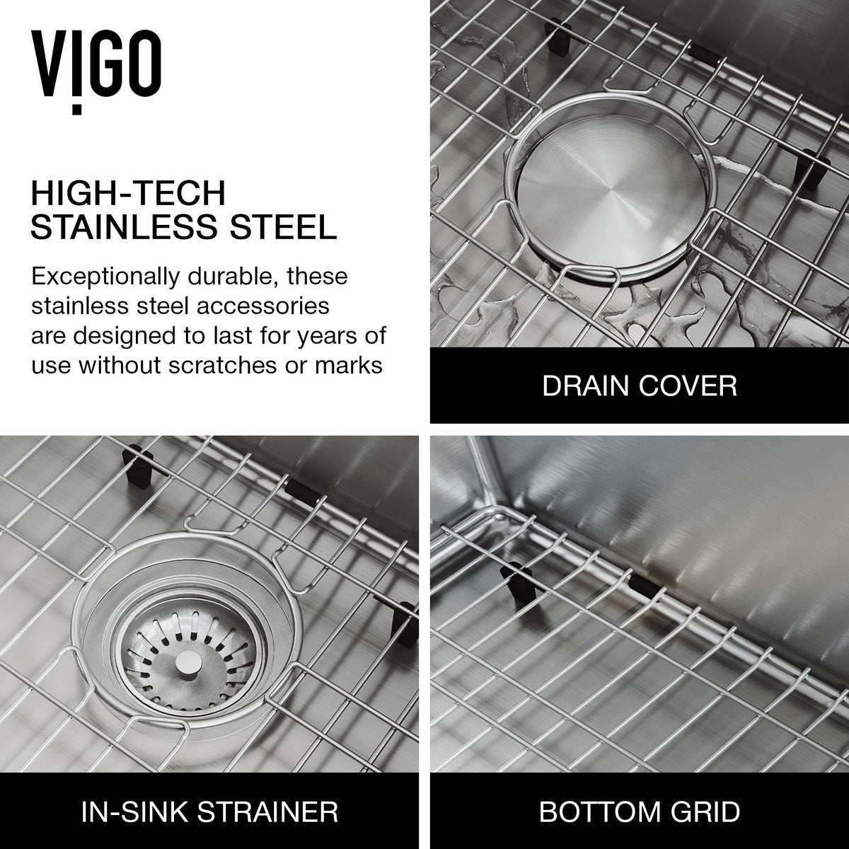 Oxford 1-Bowl Stainless Steel Apron Front Farmhouse Kitchen Sink with Accessories, 33-in